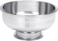 DERNORD Tri Clamp Bowl Reducer Sanitary Fitting Stainless Steel 304 (Tri Clamp Size: 8 inch x 4 inch)
