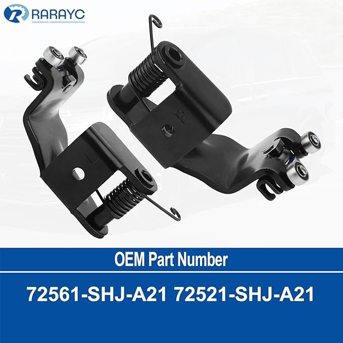 Upgrade All Metal Sliding Door Rollers Compatible with Honda Odyssey EX/EX-L/Touring 2005-2010 - Metal Bearing Replacement Left & Right Set 72561-SHJ-A21 72521-SHJ-A21