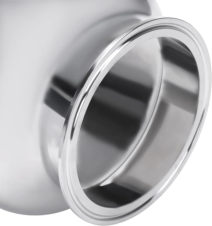 DERNORD Tri Clamp Bowl Reducer Sanitary Fitting Stainless Steel 304 (Tri Clamp Size: 6 inch x 4 inch)