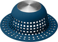 Shower Drain Hair Catcher Bathtub Drain Cover Shower Protector for Pop-Up & Regular Drains