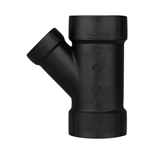 CHARLOTTE PIPE 3X3X2 DWV WYE REDUCING All HUB DWV (Drain, Waste and Vent) (25 Unit Box)