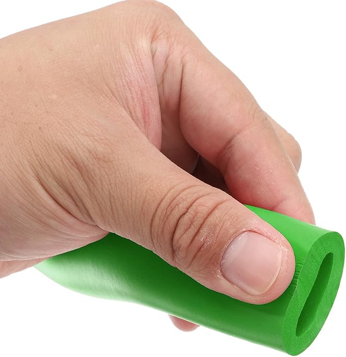uxcell Foam Tubing for Handle Grip Support, Pipe Insulation Outside Pipe Lagging, 18mm ID 26.5mm(1 1/16") OD 1m Green
