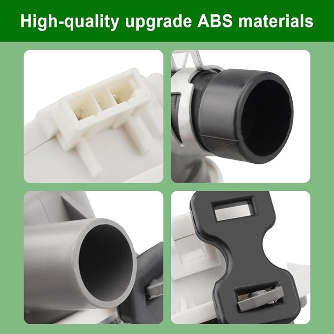 Upgrade ABQ73503004 ABQ73503002 Dishwasher Drain Pump Assembly Fit For LG Kenmore Replacement 4116058 AP5973786 PS11706890 EAP11706890