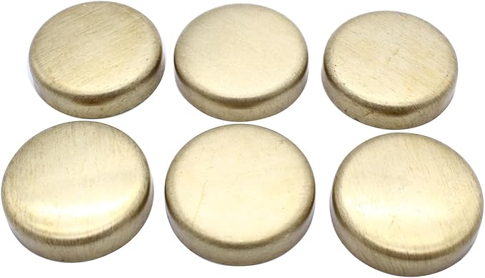 15 PCS/Set Freeze Plug Kit Brass Expansion Plug Kit MPE-108BR Compatible with Ford Small Block Windsor Engines 260 289 302 351 1962-2001