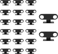 (Pack of 20) EFIELD Double Pipe Stay Hanger for 1/2 Inch IP Standard Pipe or 3/4 Inch Copper, CPVC & PEX Pipes - Universal Pipe Support Bracket,(ACC023-20PCS)