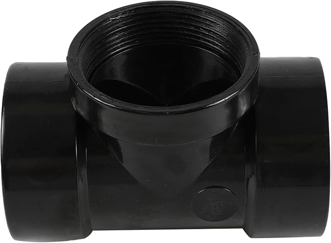5-Pack EFIELD 2 in. ABS DWV Cleanout Test Tee Fittings