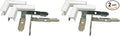 legrand WIREMOLD Metal Raceway, Extending Power, On-Wall, High Capacity Twist Elbows, White, BW13-14 (Pack of 2)