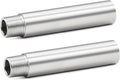 ChillWaves 304 Stainless Steel Pipe Fitting, Nipple Cast Pipe 1/4" NPT Male x 1/4" NPT Female Thread 4" Length(100MM)(2-PACK)