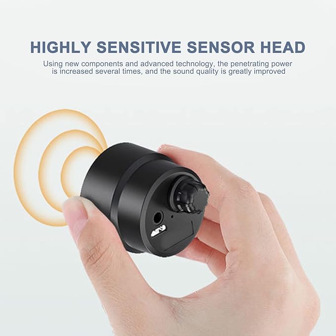 Sonew Water Leakage Detection, Underground Water Pipe Leakage Monitor, High Sensitive Water Pipe Leak Detector, Water Leakage Sound Amplifier, Wall Pipe Listen Detector