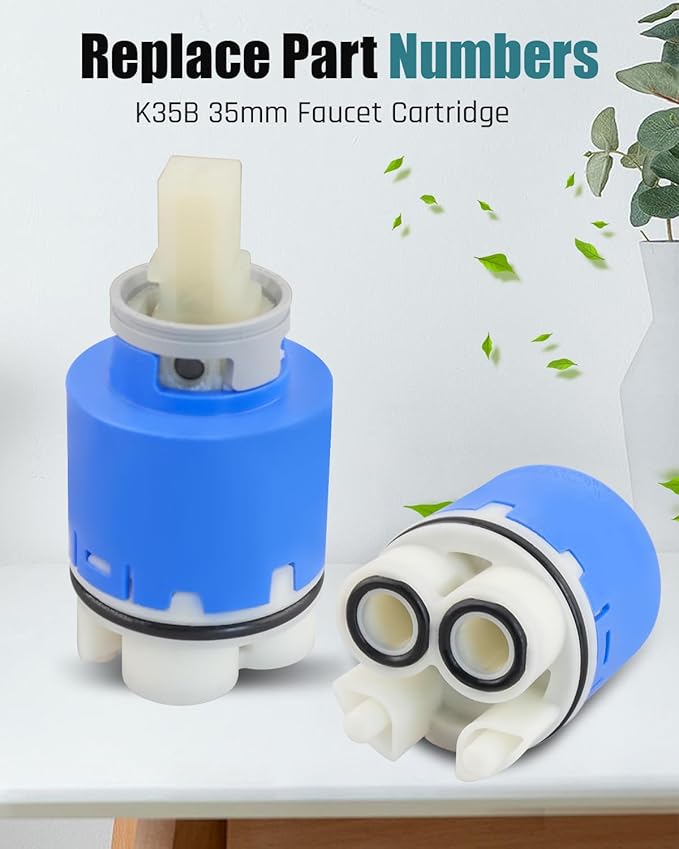 K35B 35mm Single Lever Faucet Cartridge Fits for American Standard 7038, La Torre & Delta Faucets