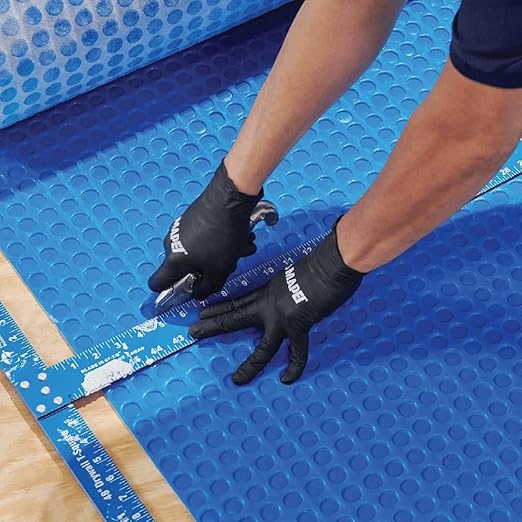 Mapei Mapeguard UM 35 Uncoupling Crack Isolation Membrane 323 Sq Ft Roll (3.3 Ft x 98.5 Ft) for Ceramic and Stone Tile, 1/8 Inch Thick HDPE Waterproofing Flooring Underlayment