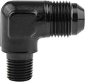 EVIL ENERGY 8AN to 1/4" NPT Male 90 Degree Fitting Adapter Aluminum