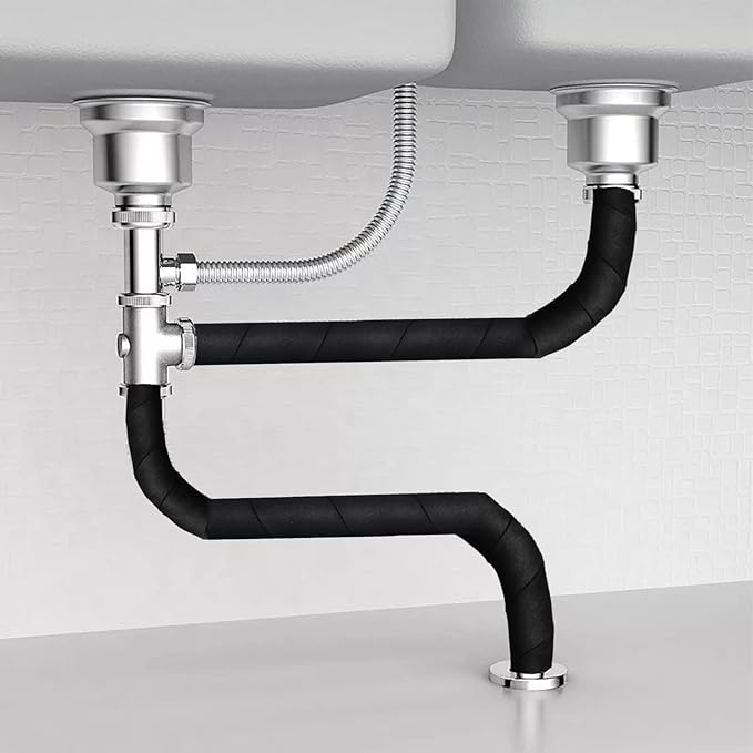 4 in x 20 Ft Pipe Insulation, Self Adhesive Foam Pipe Insulation for Winter Freeze Protection, Outdoor Insulated Tape for Metal Pipes, PVC, AC Line