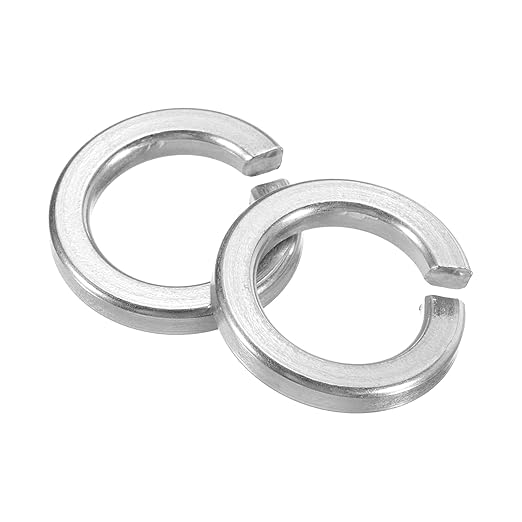 uxcell 40 Pcs M14 Split Lock Washers, 304 Stainless Steel Spring Lock Washer 14mm ID 21.5mm OD 3.8mm Thick for Screws Bolts Fasteners