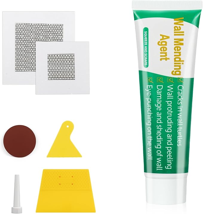 Drywall Repair Kit, Wall Mending Agent,Wall Surface Hole Fill Quick and Easy Solution, Meet Your Needs for Repairing Damaged Walls or Ceilings