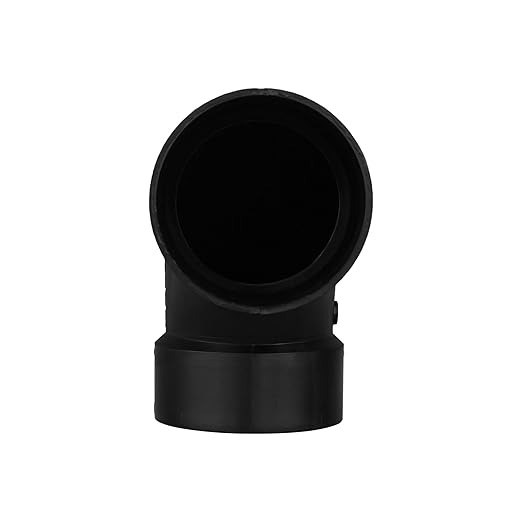 CHARLOTTE PIPE 3 DWV 1/4 Bend HUB X HUB DWV (Drain, Waste and Vent) (1 Unit Piece)