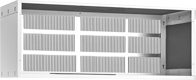 VEVOR Air Conditioner Wall Sleeve, 42 in Through The Wall Air Conditioner Sleeve, Exterior Grille, Wall AC Sleeve, Fit Most Brands of Through The Wall Air Conditioner, Durable and Weather-Resistant