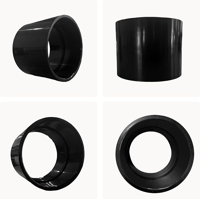 Lesso Pipe 3 DWV SCH 80 ABS Coupling SXS PRESSURE DWV (DRAIN, WASTE AND VENT)(1 Unit Piece)