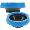 2pcs Toilet Wax Ring Replacement for Waste Line Seal Rubber Flange Gasket Anti-Aging Toilet Bowl Seal for Home and Office Use