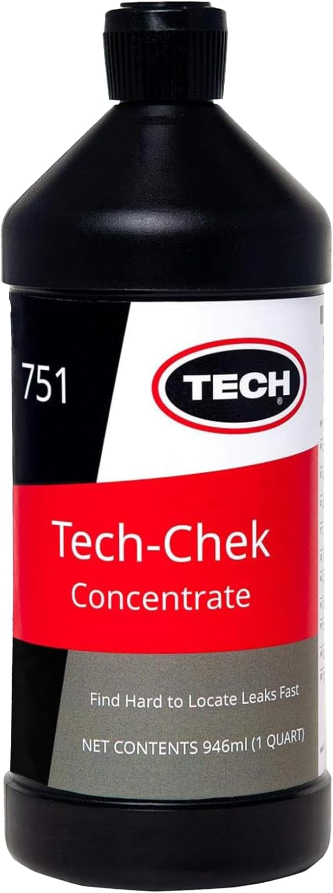 TECH CHEK Concentrated Tire Leak Detection Formula - Find Even the Toughest to Spot Leaks, Fast - Quart
