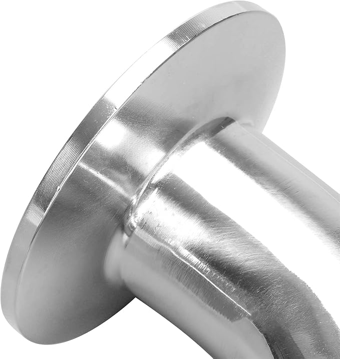 DERNORD 1" Tube OD Elbow 180 Degree Sanitary Pipe Fitting SS304 Tri Clamp 1.5 Inch