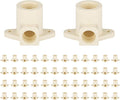 (Pack of 50) EFIELD 1/2"Slip x 1/2"Female Thread CPVC-CTS 90-Degree Wing Elbow (With Drop Ear),(CPVC045-10-50PCS)