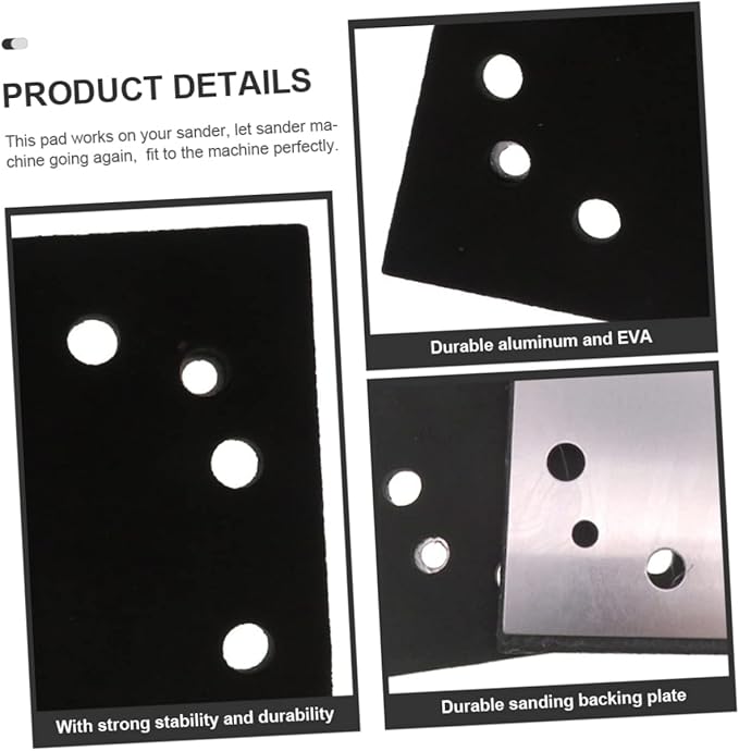 UPKOCH Replacement Backing Plate 12 Hole Sanding Pad Electric Sanding Board Accessory Fit Machines