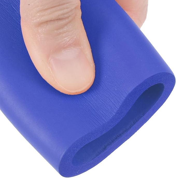 uxcell Foam Tubing for Handle Grip Support, Pipe Insulation Outside Pipe Lagging, 32mm(1 1/4") ID 44mm OD 1m Blue
