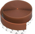 1.8in Brown Weather Stripping Door Seal – Thickened Silicone, Strong Adhesive, Maximum Coverage for Sealing Wide Gaps, Ideal for Extreme Weatherproofing