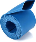 Chanzon 2:1 Ratio 1-1/4" (30mm) Heat Shrink Tubing 3.3Ft Roll (1M Total Length) Blue Polyolefin Sleeving Wrap Shrinking 2 to 1 1pcs