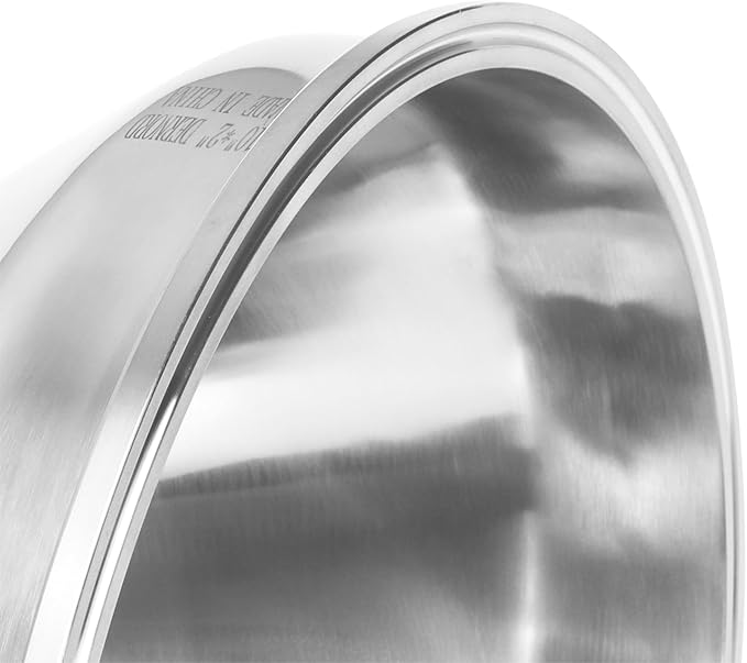 DERNORD Sanitary Fitting Reducer Fitting SUS304 Tri Clamp Ferrule Style 10" Tube OD to 2" Tube OD