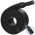 TKDMR 13 Ft 1/2" Heat Shrink Tubing - 3:1 Ratio Marine Grade Heat Shrink,Wire Cable Adhesive Lined Tube Insulation Seal Against Moisture Corrosion and Air Leakage.Black