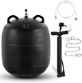 Test-Ball Pipeline Plugging Air Bag,Sewer Test Plug，Water Shut Off Airbag, Rubber Plumbing Balloon，Inflatable Pipe Test Plug，Used for Drainage Pipe, Sewage Pipe Temporary Water Blocking (16 Inchs)