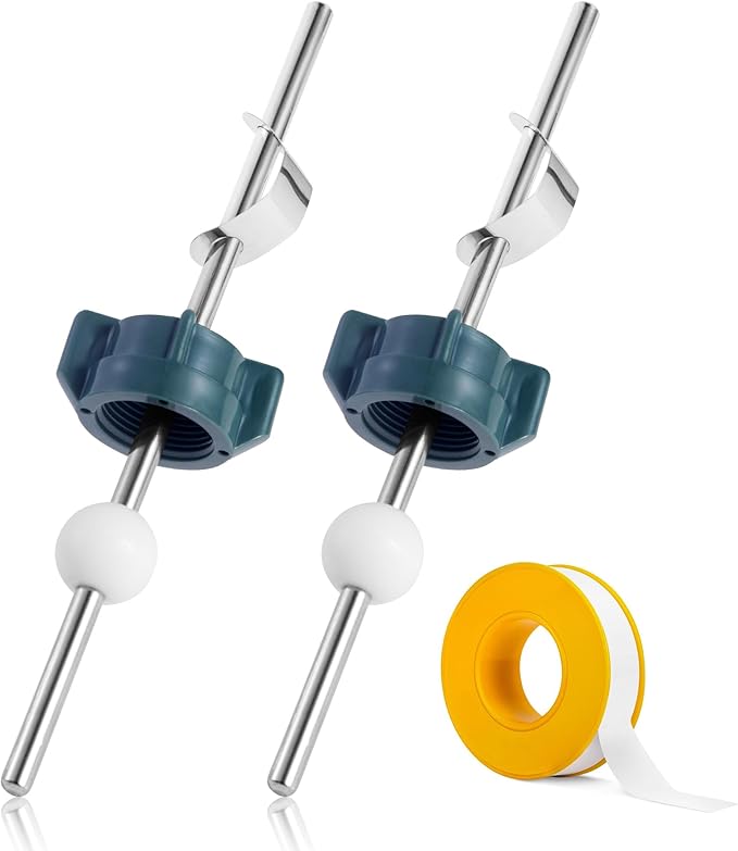 Lavatory Pop Up Center Piece Assembly,Pivot Rod Bathroom Sink Repair Kit,Sink Ball Replacement Parts Compatible with Price Pfister Pop Up Stopper and Other Popular Brands, Replacement for PS2673（2PCS）