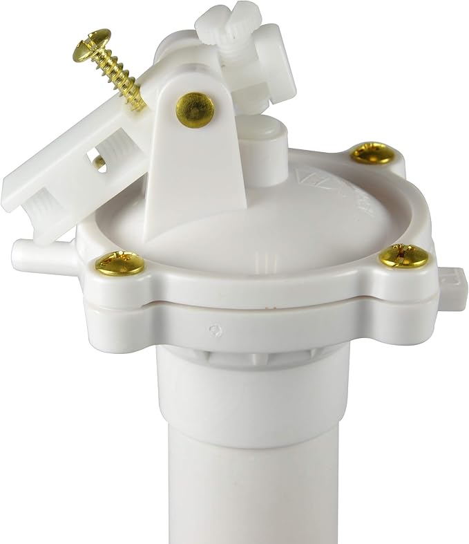 Danco Complete Toilet Repair Kit, Fill Valve, Flapper, Rod, Float Replacement (80816), White