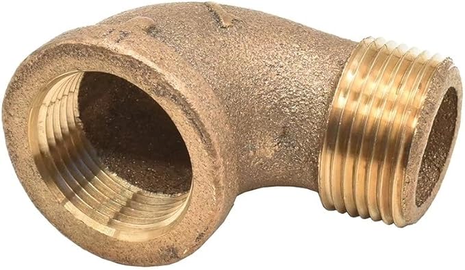 Replacement 3/4 Inch 90 Degree Brass Street Elbow Fitting for Thrifco Plumbing 5317042