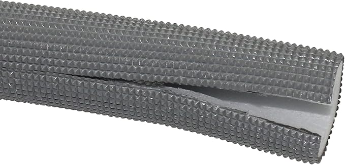 Pipe Insulation Tubing, BESUNTEK 6ft Heat Preservation Insulated Foam Tubing Handle Grip Support, for Water Pipes, air Conditioning Pipes (0.87" × 0.39", Black, BESUNTEK-121)