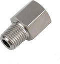 Yoebor 304 Stainless Steel Pipe Fitting,Converter Adapter, G 3/4" Female Thread to 3/4" NPT Male, 1 Pc