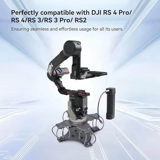 Came-TV Vibration Isolator Wire Mount Shock-Absorbing for DJI RS 4 / RS 4 Pro/RS 3 / RS 3 Pro/RS 3 Mini / RS2 / RSC 2 Handheld Gimbal Stabilizer Payload up to 5kg/11lb