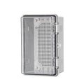 Waterproof Outdoor Electrical Box ABS Plastic Enclosure Junction Box with Mounting Plate Clear(8.2"x5.1"x4.3")