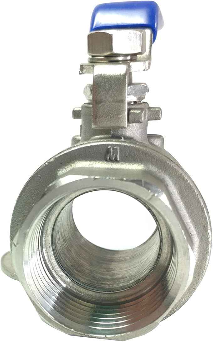 1" Female Ball Valve NPT Thread 316 Stainless Steel Full Port Ball Valve WOG1000
