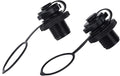 2Pcs Inflatable Boat Valve, Inflatable Boat Spiral Air Plug, Air Mattress Kayak Raft Plug Replacement Screw Air Valve Boston Valve for Rubber Dinghy Pool Airbeds