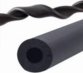 Pipe Insulation Foam Tube, Pipe Cover Wrap Roll Bar Padding Black Pool Noodles Rubber Plastic Insulation Lagging Wrap for Fitness, Tools Handle Support 1.8/2m Length(ID13.0mmxT15mmx2m)