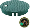 Sprinkler Valve Cover，ID 5.5" OD 6" Sprinkler Irrigation Valve Box,Valve Box Cover Lid for Outdoor Sprinkler Irrigation Control Water System Lawn,Ideal for Irrigation Systems & Landscaping