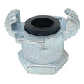 Gloxco Universal Quick Connect Coupling - Crowfoot Fitting, 1", Female NPT, Ductile Iron (UQC-F-100-DI)