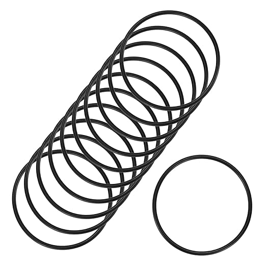 20-Pcak Nitrile Rubber O-Rings, 42mm ID, 46mm OD, 2mm Width, Metric Sealing Washer Gasket for Automotive Machine Plumbing/Faucet/Air or Gas Connections, Resists Oil and Heat