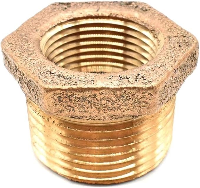 Replacement 1 Inch x 3/4 Inch Brass Hex Bushing for Thrifco Plumbing 5318065