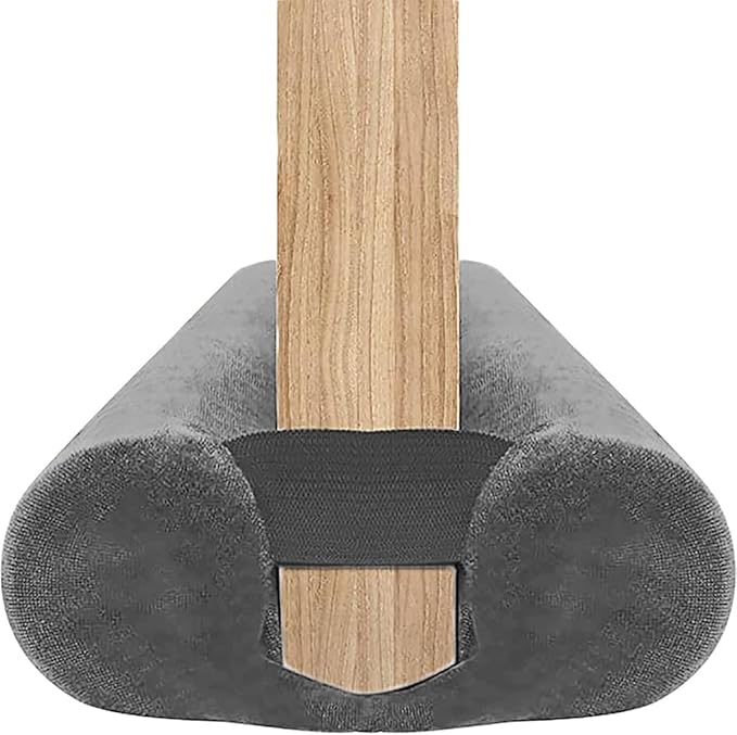 Door Draft Stopper for Doors 31-39" No Adhesive Draft Stopper for Bottom of Door Draught Excluder Under Door Wind Blocker Reduce Noise Draught Excluder Sweep Sound Proof(Grey)