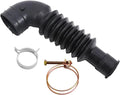 DC97-17345B for Samsung Washing Machine Drain Hose - Black rubber elbow with fixed bolt Replace DC67-00684A, DC97-17345A, DC97-17417A, AP6287099, PS12394402