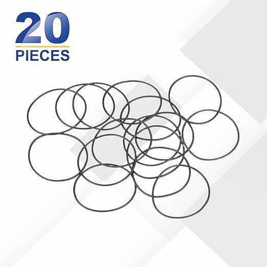 HARFINGTON 20pcs Nitrile Rubber O-Rings 29mm OD 27mm ID 1mm Width Metric Buna-N NBR Sealing Gasket Plumbing Sealing Repair O Rings for Car Auto Vehicle Repair Faucet Air Gas